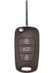 Aunger Ignition Key Flip 3 Button For Hyundai I30 Elantra 42552