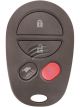 Aunger For Toyota Aurion 4 Button Remote 2006-2011 Blue Rubber Afterma