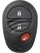 Aunger For Toyota Kluger 3 Button Remote 2006-2010 Aftermarket Genuine