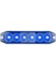 Autolamps Blue 6 Module LED Emergency Lamp 12/24V Flush Mount 25cm