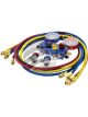 Jayair Manifold Set 4 Way For R134A with 72'