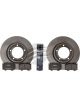 Bosch Disc & Pad Kit Front For Landcruiser FZJ HZJ VDJ HDJ 322mm