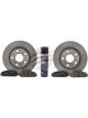 Bosch Disc & Pad Kit Front Falcon BA BF FG Fgx. Xr6 Xr8 For Std
