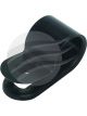 Jaylec Pack 25 Plastic P Clip 9.5mm 4.6mm Mounting Hole