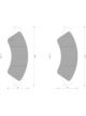 Bosch Brake Pad Front Set Mazda BT50 Ford Ranger