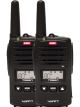 GME 1W Uhf 80 Channel Handheld Twin Pack Radios Rechargeable Batts Char