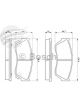 Bosch Brake Pad Front Set Suzuki Alto Swift Cultus Cappuccino