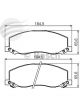 Bosch Brake Pad Front Set Opel Insignia Ga.