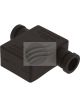 Jaylec Battery Terminal Insulator Black Dual Entery 16mm 81mm2