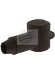 Jaylec Insulator Cover Black Capped 26mm 32-62mm2 Long