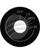 VintageAir Decal Fan 20558-Vup