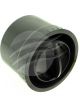 VintageAir Louvre Round Swivel Ball Black Anodized 2.625