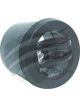 VintageAir Louvre Round Double Vane U/Dash Black Mount Pod 2.875