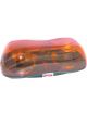 Britax Amber Mini Halogen Lightbar 12V Single Bolt Mount