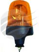 Britax Amber Rotating Beacon 12/24V Heavy Duty Flexi Single Bolt Mount