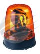 Britax Amber Rotating Beacon 12 24V 3 Bolt Mount 179mm X 153mm # 390-00