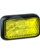 Autolamps LED Yellow Interior Lamp 10-30V 4 Leds Black Housing 36cm Lamp