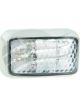 Autolamps LED Side Marker Red/Amber Lamp 12/24V Chrome 40Cm Cable