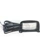 Autolamps LED Licence Plate Lamp 12/24V with 6M Lead Black Bulk Pck