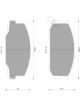 Bosch Brake Pad Front Set
