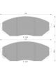 Bosch Brake Pad Front Set