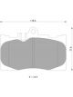 Bosch Brake Pad Front Set