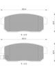 Bosch Brake Pad Front Set