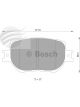 Bosch Brake Pad Front Set For Toyota Corolla Celica Altezza Corona