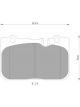 Bosch Brake Pad Front Set