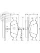 Bosch Brake Pad Front Set