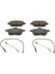Bosch Brake Pad Front Set Peugeot 605