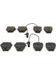 Bosch Brake Pad Front Set Audi A6 C5. Volkswagen Passat 3B