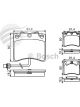 Bosch Brake Pad Front Set Volkswagen Transporter T4 Caravelle Kombi