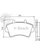 Bosch Brake Pad Front Set