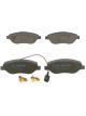Bosch Brake Pad Front Set Alfa Romeo Mito. Fiat Ritmo