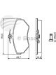 Bosch Brake Pad Front Set