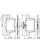 Bosch Brake Pad Rear Set Jaguar Xf, Xfr-S, Xj, XJ R