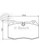 Bosch Disc Pad Front Set Bmw E31 E38 730 840 850