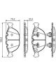Bosch Disc Pad Front Set