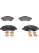 Bosch Brake Pad Rear Set Fiat Ducato
