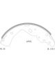 Bosch Brake Shoe Rear Set Navara BT50 Ranger Courier 270mm X 56mm