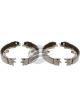 Bosch Handbrake Shoe Set For Landcruiser FZJ HDJ Fj HZJ VDJ 210mm X 30mm