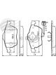 Bosch Brake Pad Front Set Audi A4 B7. Audi A6 C5 VW Volkswagen Passat