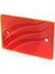 Hella Red Retro Reflector Rear 2 Hole Mount 75 X 115mm
