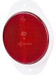 Hella Retro Reflector Red 83mm Dia 2 Hole Surface Mount