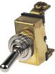 Hella Toggle Switch On/Off 12/24V 20Amp Spst Chrome Toggle & Nut Brass