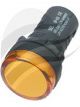 Hella LED Pilot Lamp Amber 24V Heavy Duty Suit 22mm Opening