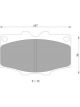 Bosch Brake Pad Front Set For Landcruiser Hilux Prado 4 Runner