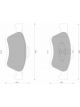 Bosch Brake Pad Front Set Ford Escape Mazda Tribute