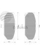 Bosch Brake Pad Front Set Suzuki Swift Incl Sports